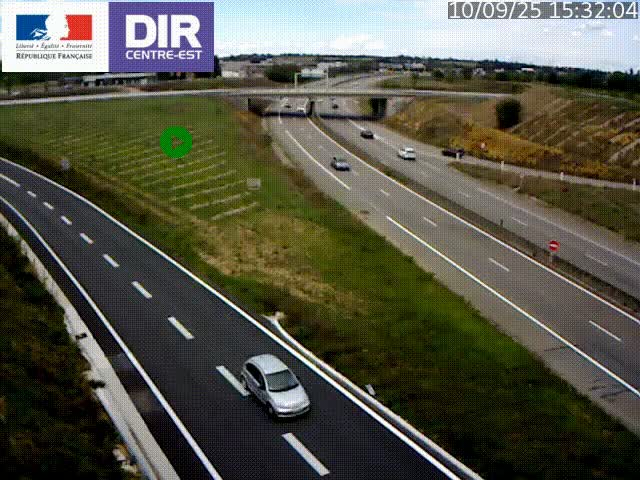 <h2>Webcam sur le contournement de Valence, sur la Nationale 7, caméra orientée vers Lyon</h2>
