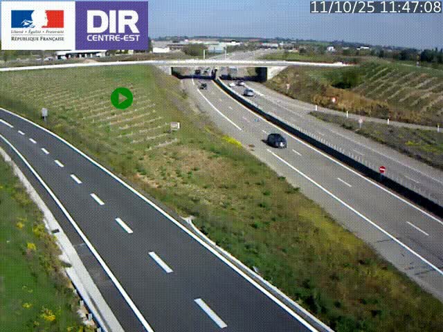<h2>Webcam sur le contournement de Valence, sur la Nationale 7, caméra orientée vers Lyon</h2>