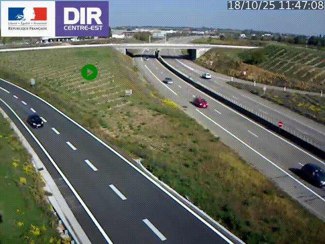 <h2>Webcam sur le contournement de Valence, sur la Nationale 7, caméra orientée vers Lyon</h2>