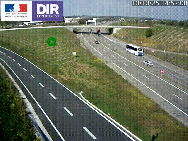 <h2>Webcam sur le contournement de Valence, sur la Nationale 7, caméra orientée vers Lyon</h2>