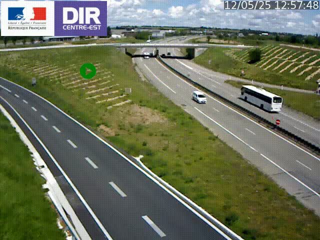 <h2>Webcam sur le contournement de Valence, sur la Nationale 7, caméra orientée vers Lyon</h2>