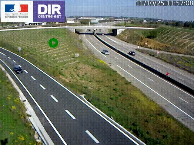 <h2>Webcam sur le contournement de Valence, sur la Nationale 7, caméra orientée vers Lyon</h2>