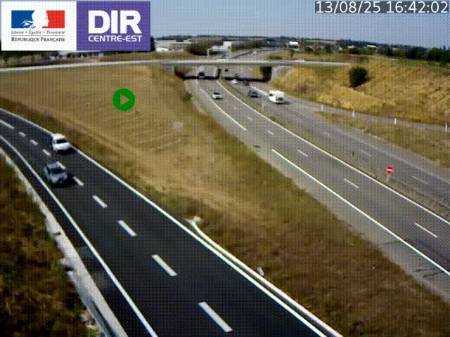 <h2>Webcam sur le contournement de Valence, sur la Nationale 7, caméra orientée vers Lyon</h2>