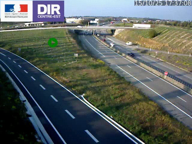<h2>Webcam sur le contournement de Valence, sur la Nationale 7, caméra orientée vers Lyon</h2>
