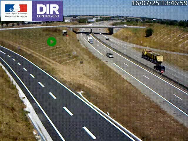 <h2>Webcam sur le contournement de Valence, sur la Nationale 7, caméra orientée vers Lyon</h2>