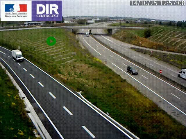 <h2>Webcam sur le contournement de Valence, sur la Nationale 7, caméra orientée vers Lyon</h2>