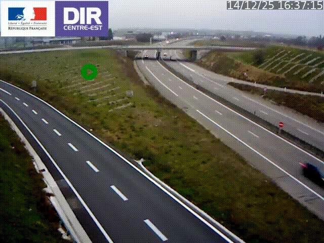 <h2>Webcam sur le contournement de Valence, sur la Nationale 7, caméra orientée vers Lyon</h2>