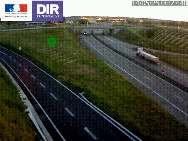 <h2>Webcam sur le contournement de Valence, sur la Nationale 7, caméra orientée vers Lyon</h2>