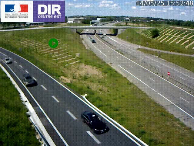 <h2>Webcam sur le contournement de Valence, sur la Nationale 7, caméra orientée vers Lyon</h2>