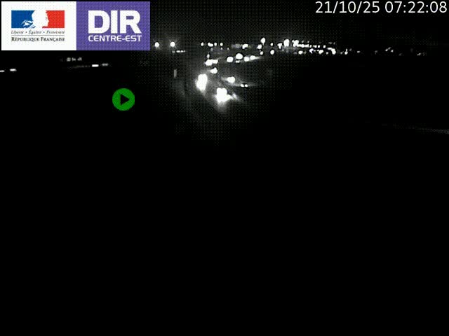 <h2>Webcam sur le contournement de Valence, sur la Nationale 7, caméra orientée vers Lyon</h2>
