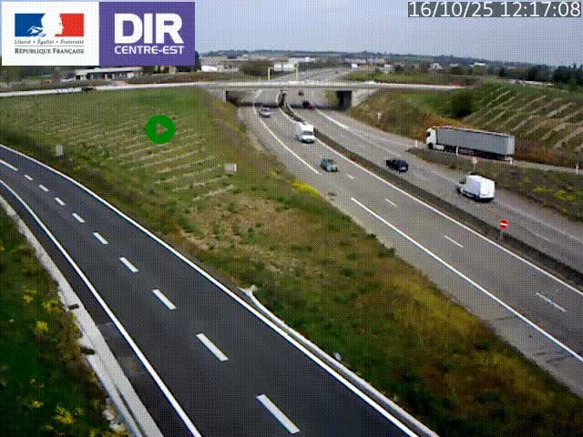 <h2>Webcam sur le contournement de Valence, sur la Nationale 7, caméra orientée vers Lyon</h2>