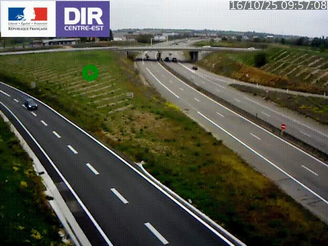<h2>Webcam sur le contournement de Valence, sur la Nationale 7, caméra orientée vers Lyon</h2>
