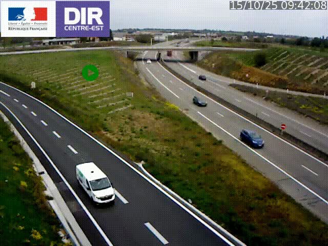 <h2>Webcam sur le contournement de Valence, sur la Nationale 7, caméra orientée vers Lyon</h2>