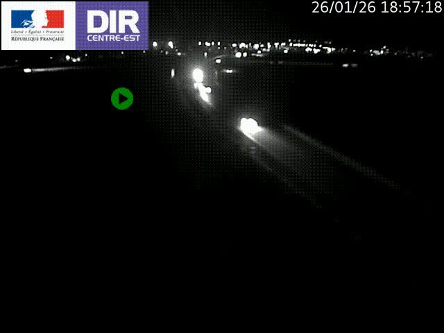 <h2>Webcam sur le contournement de Valence, sur la Nationale 7, caméra orientée vers Lyon</h2>