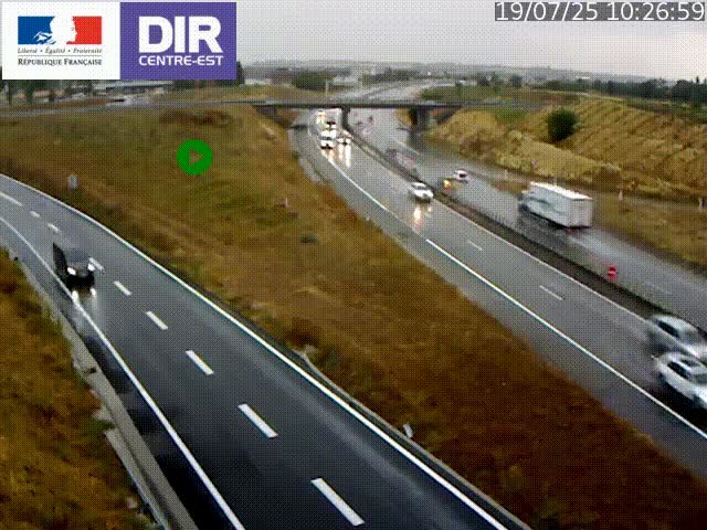 <h2>Webcam sur le contournement de Valence, sur la Nationale 7, caméra orientée vers Lyon</h2>