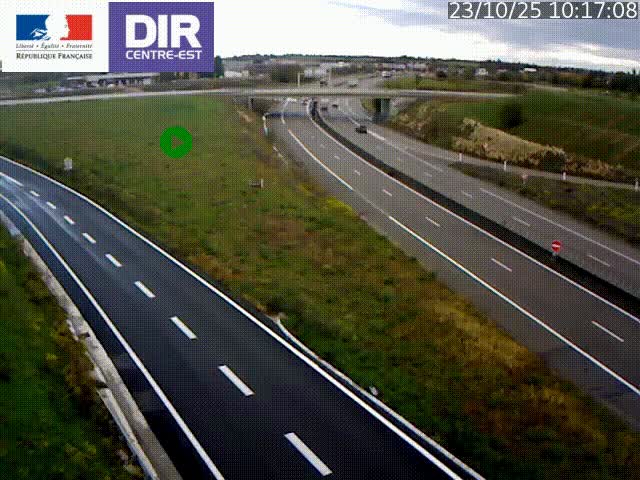 <h2>Webcam sur le contournement de Valence, sur la Nationale 7, caméra orientée vers Lyon</h2>