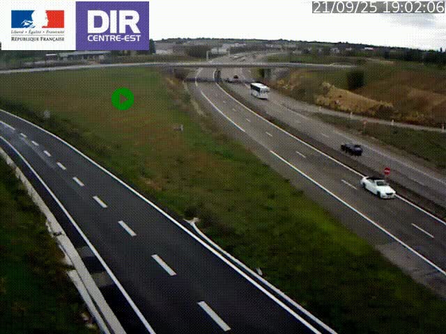 <h2>Webcam sur le contournement de Valence, sur la Nationale 7, caméra orientée vers Lyon</h2>