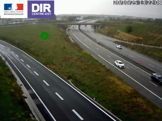 <h2>Webcam sur le contournement de Valence, sur la Nationale 7, caméra orientée vers Lyon</h2>