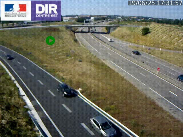 <h2>Webcam sur le contournement de Valence, sur la Nationale 7, caméra orientée vers Lyon</h2>