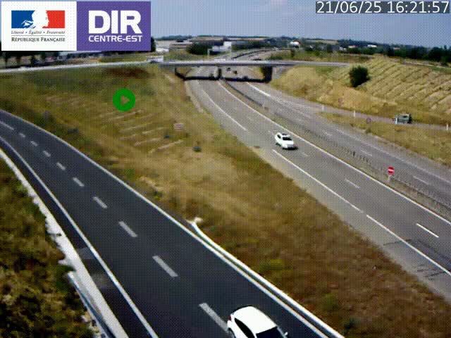 <h2>Webcam sur le contournement de Valence, sur la Nationale 7, caméra orientée vers Lyon</h2>