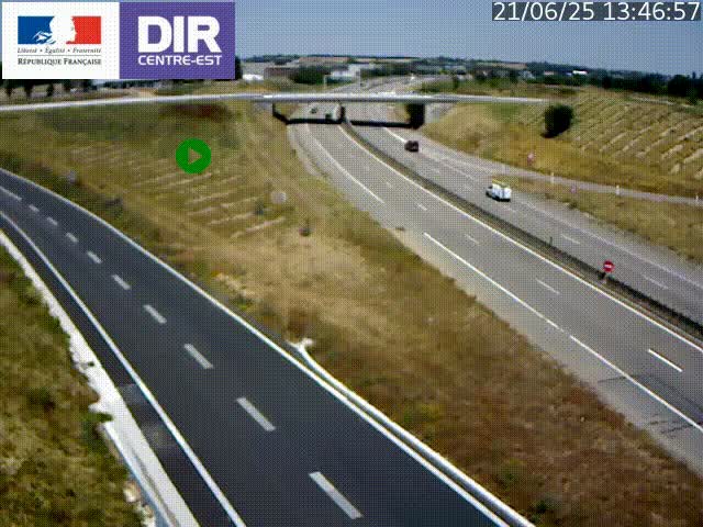 <h2>Webcam sur le contournement de Valence, sur la Nationale 7, caméra orientée vers Lyon</h2>