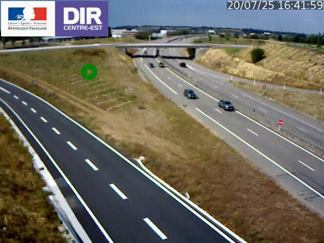 <h2>Webcam sur le contournement de Valence, sur la Nationale 7, caméra orientée vers Lyon</h2>