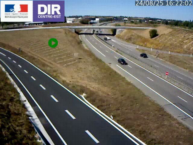 <h2>Webcam sur le contournement de Valence, sur la Nationale 7, caméra orientée vers Lyon</h2>
