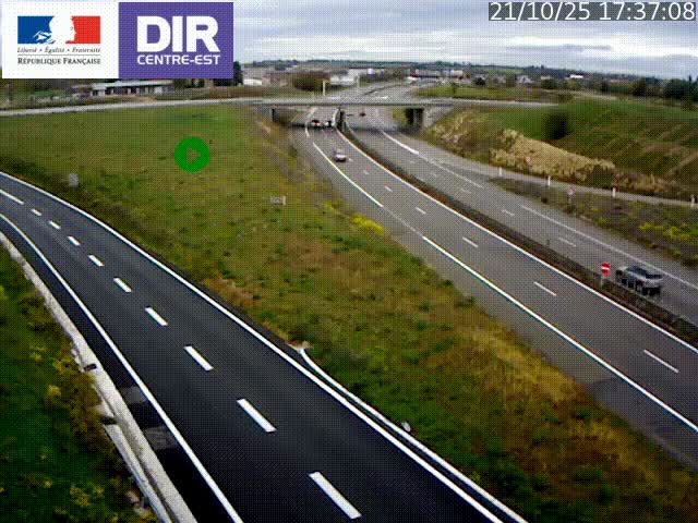 <h2>Webcam sur le contournement de Valence, sur la Nationale 7, caméra orientée vers Lyon</h2>