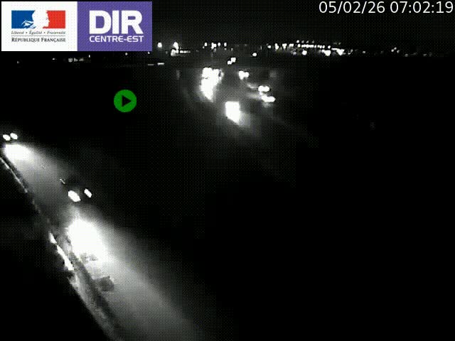 <h2>Webcam sur le contournement de Valence, sur la Nationale 7, caméra orientée vers Lyon</h2>