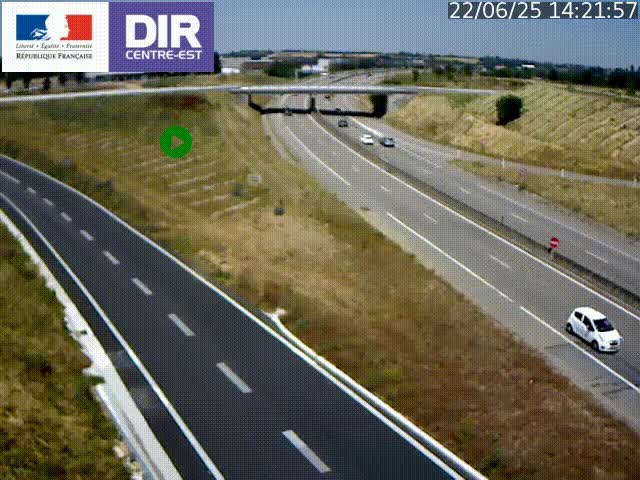 <h2>Webcam sur le contournement de Valence, sur la Nationale 7, caméra orientée vers Lyon</h2>