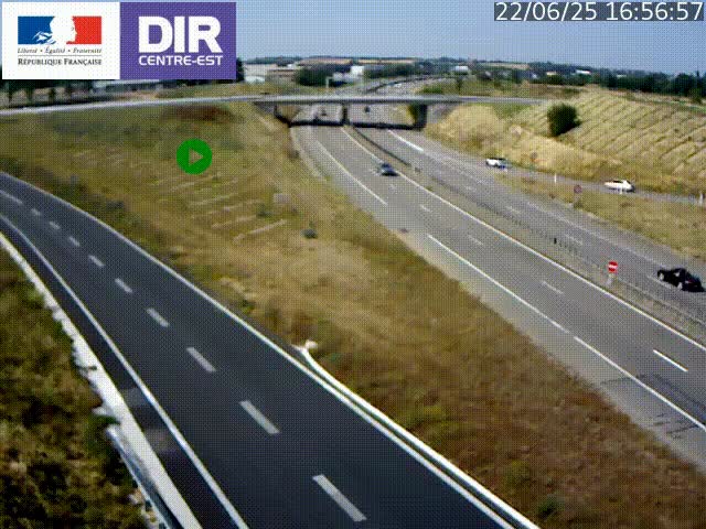 <h2>Webcam sur le contournement de Valence, sur la Nationale 7, caméra orientée vers Lyon</h2>