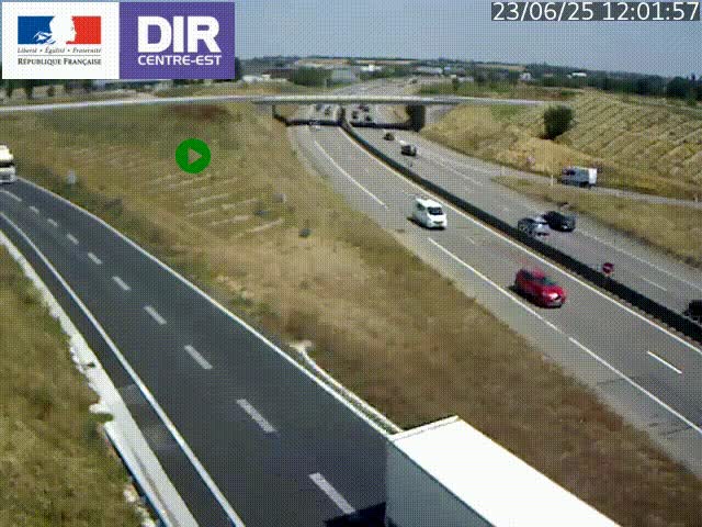 <h2>Webcam sur le contournement de Valence, sur la Nationale 7, caméra orientée vers Lyon</h2>