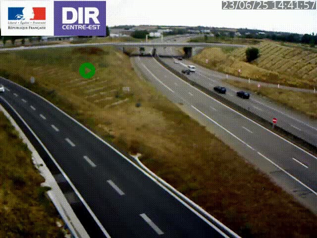 <h2>Webcam sur le contournement de Valence, sur la Nationale 7, caméra orientée vers Lyon</h2>
