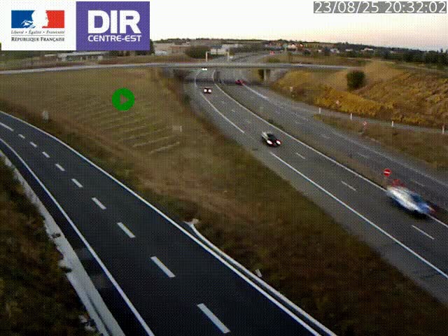<h2>Webcam sur le contournement de Valence, sur la Nationale 7, caméra orientée vers Lyon</h2>
