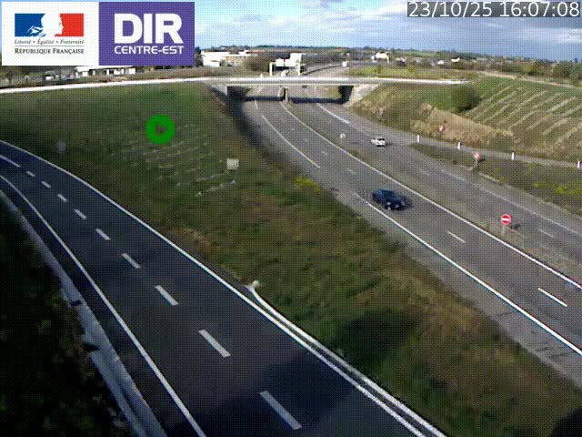 <h2>Webcam sur le contournement de Valence, sur la Nationale 7, caméra orientée vers Lyon</h2>
