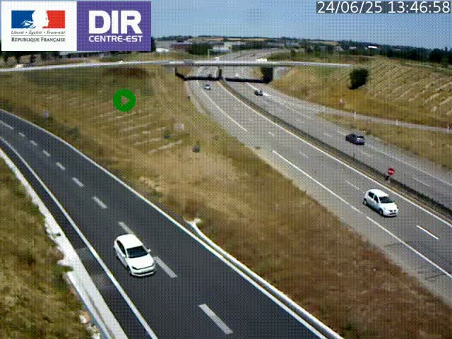 <h2>Webcam sur le contournement de Valence, sur la Nationale 7, caméra orientée vers Lyon</h2>