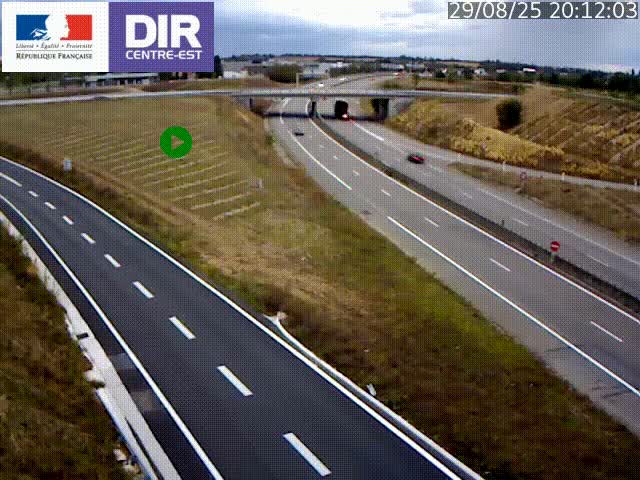 <h2>Webcam sur le contournement de Valence, sur la Nationale 7, caméra orientée vers Lyon</h2>