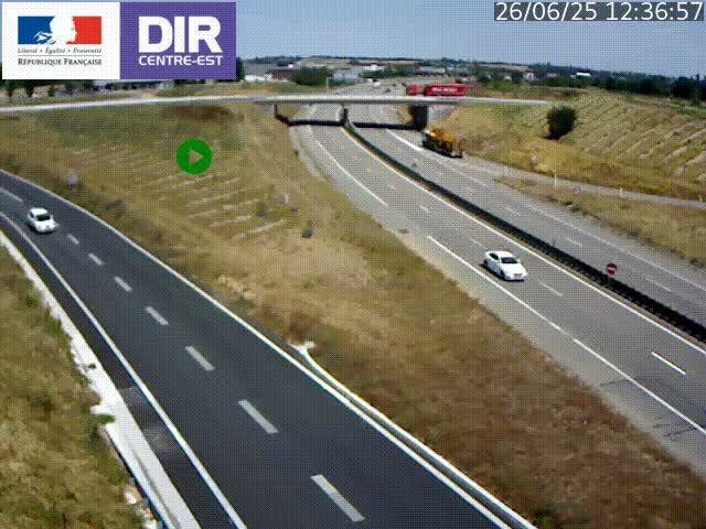 <h2>Webcam sur le contournement de Valence, sur la Nationale 7, caméra orientée vers Lyon</h2>