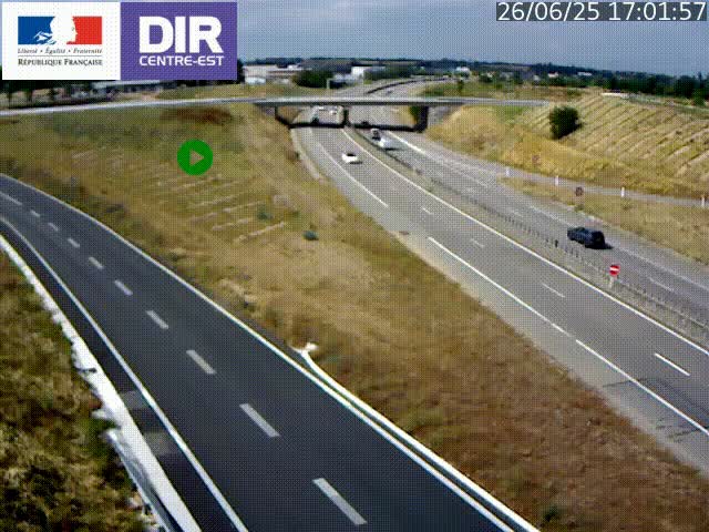<h2>Webcam sur le contournement de Valence, sur la Nationale 7, caméra orientée vers Lyon</h2>