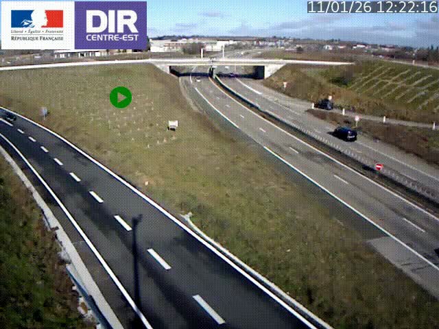 <h2>Webcam sur le contournement de Valence, sur la Nationale 7, caméra orientée vers Lyon</h2>