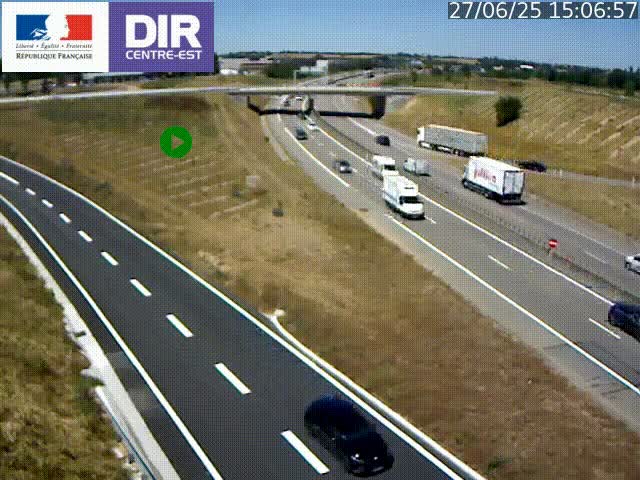 <h2>Webcam sur le contournement de Valence, sur la Nationale 7, caméra orientée vers Lyon</h2>