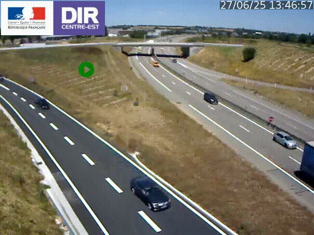 <h2>Webcam sur le contournement de Valence, sur la Nationale 7, caméra orientée vers Lyon</h2>