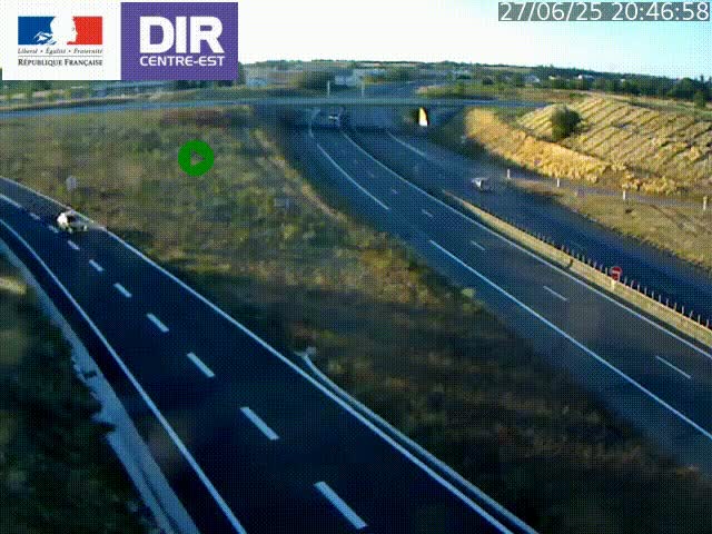 <h2>Webcam sur le contournement de Valence, sur la Nationale 7, caméra orientée vers Lyon</h2>