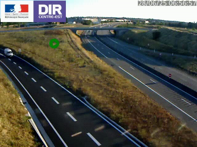 <h2>Webcam sur le contournement de Valence, sur la Nationale 7, caméra orientée vers Lyon</h2>
