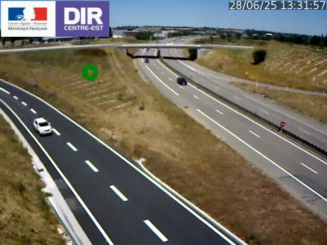 <h2>Webcam sur le contournement de Valence, sur la Nationale 7, caméra orientée vers Lyon</h2>