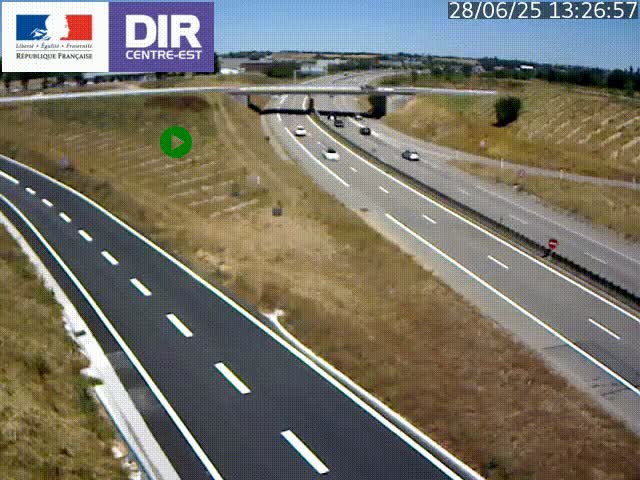 <h2>Webcam sur le contournement de Valence, sur la Nationale 7, caméra orientée vers Lyon</h2>