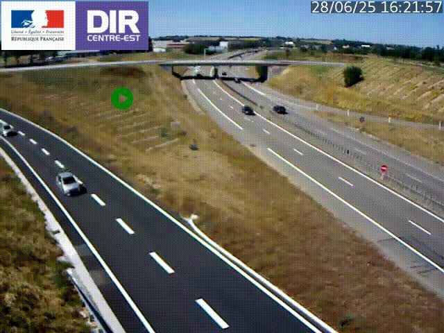<h2>Webcam sur le contournement de Valence, sur la Nationale 7, caméra orientée vers Lyon</h2>