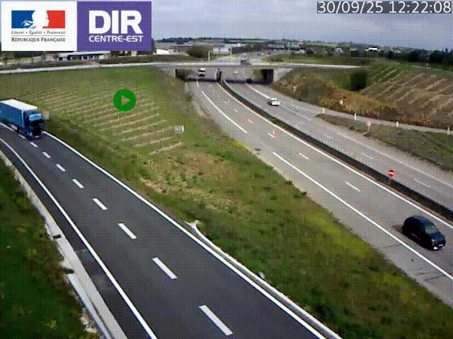 <h2>Webcam sur le contournement de Valence, sur la Nationale 7, caméra orientée vers Lyon</h2>