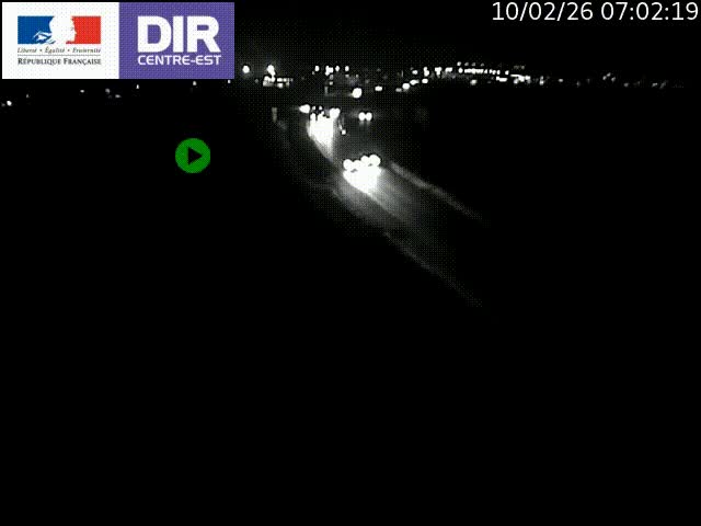 <h2>Webcam sur le contournement de Valence, sur la Nationale 7, caméra orientée vers Lyon</h2>