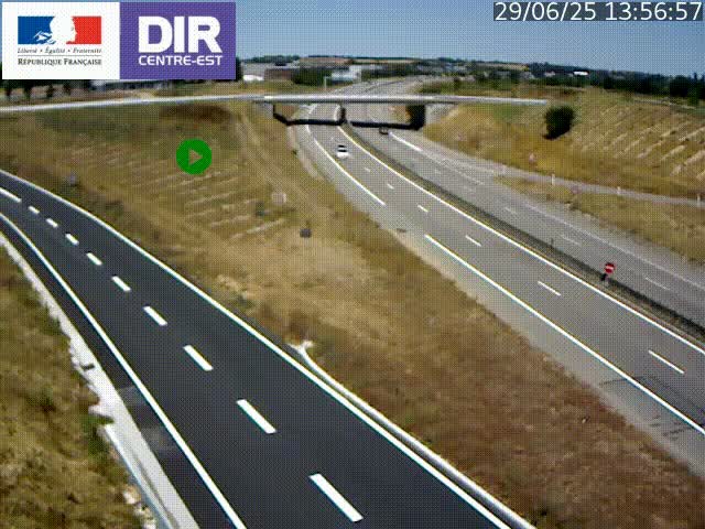 <h2>Webcam sur le contournement de Valence, sur la Nationale 7, caméra orientée vers Lyon</h2>